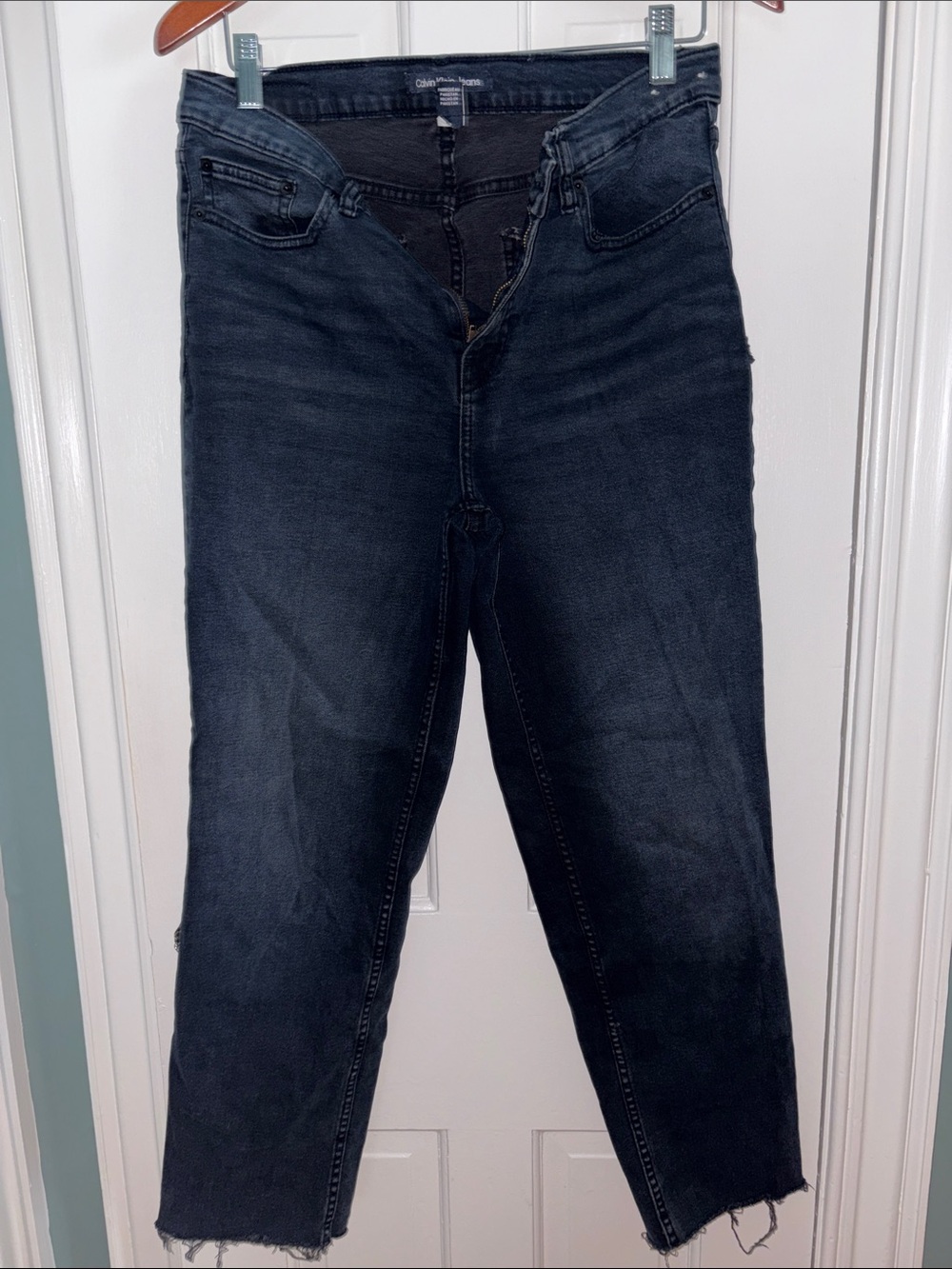 Calvin Klein Jeans Dark Indigo Ankle Crop